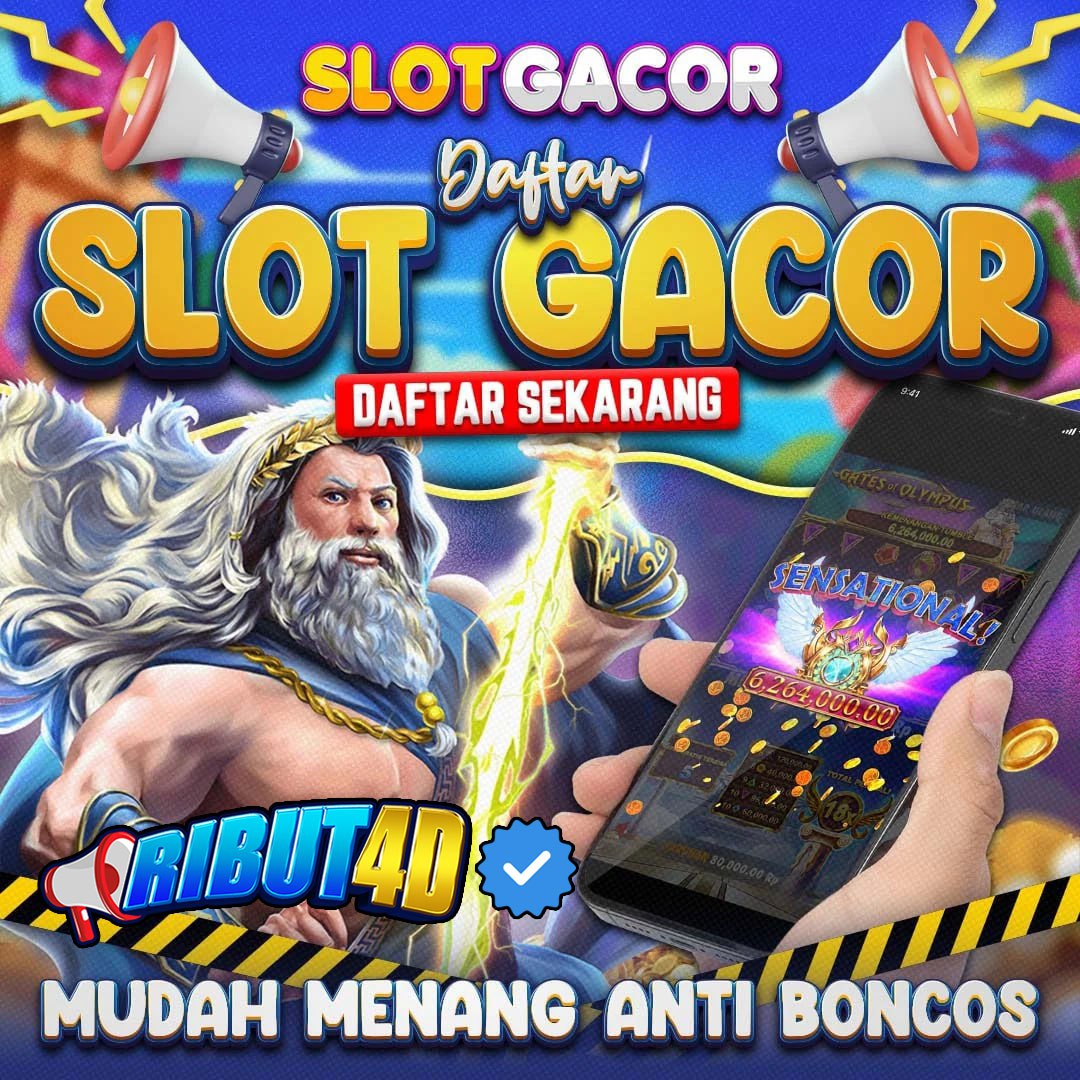 RIBUT4D: Link Situs Slot Gacor Dan Slot4D Terpercaya dan Resmi TOTO Rekomendasi permainan Gacor dan lengkap